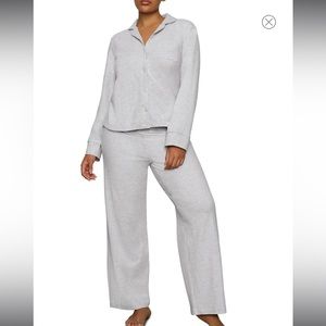 Cotton Blend Jersey Pajamas